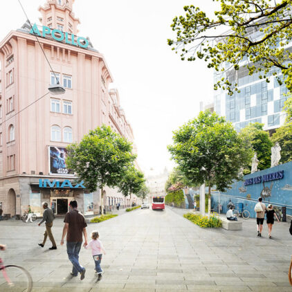 Gumpendorfer Straße verkehrsberuhigt