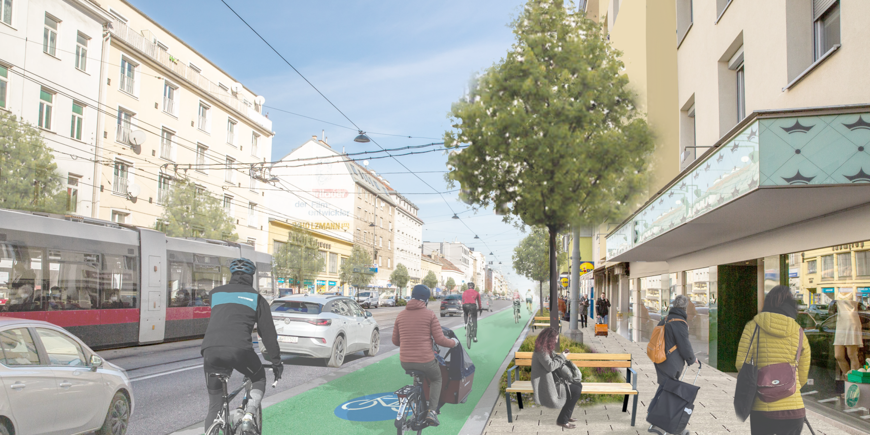 Visualisierung Brünnerstraße