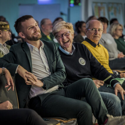 Foto von Peter Kraus und Jennifer Kickert bei Influence Vienna