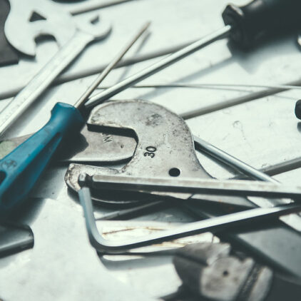 Foto von verschiedenen Werkzeugen